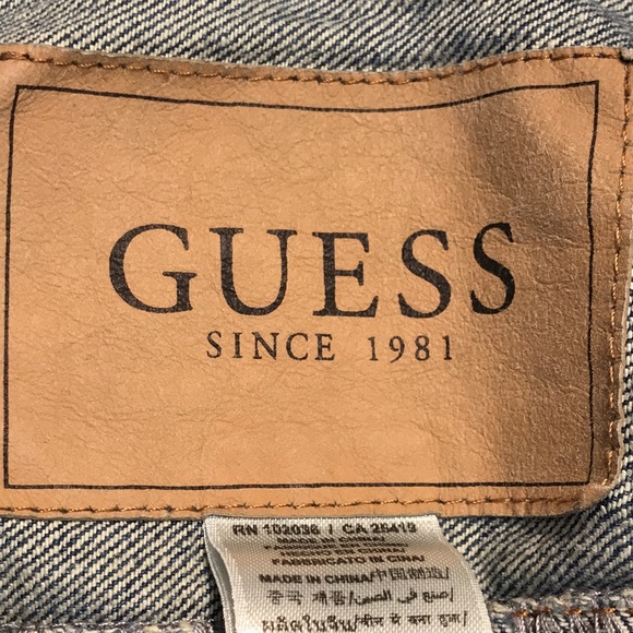 GUESS GIRLS DENIM JEAN JACKET SIZE S (8) - Picture 2 of 3